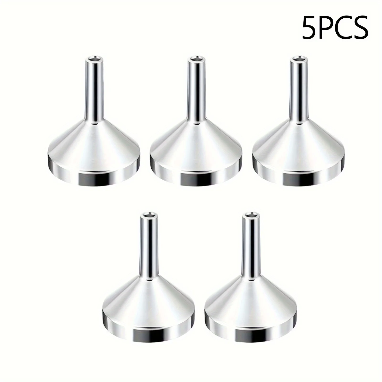 1/3/5pcs Refillable Perfume Bottle Funnel, Mini Perfume Travel Bottle Refillable, Bottom Fill Perfume Dispenser 2