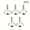 1/3/5pcs Refillable Perfume Bottle Funnel, Mini Perfume Travel Bottle Refillable, Bottom Fill Perfume Dispenser 2