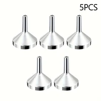 1/3/5pcs Refillable Perfume Bottle Funnel, Mini Perfume Travel Bottle Refillable, Bottom Fill Perfume Dispenser 2