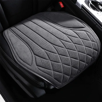 Coprisedile Universale per Auto in Pelle Scamosciata Traspirante Antiscivolo per Tutte le Stagioni Protezione Sedili Auto