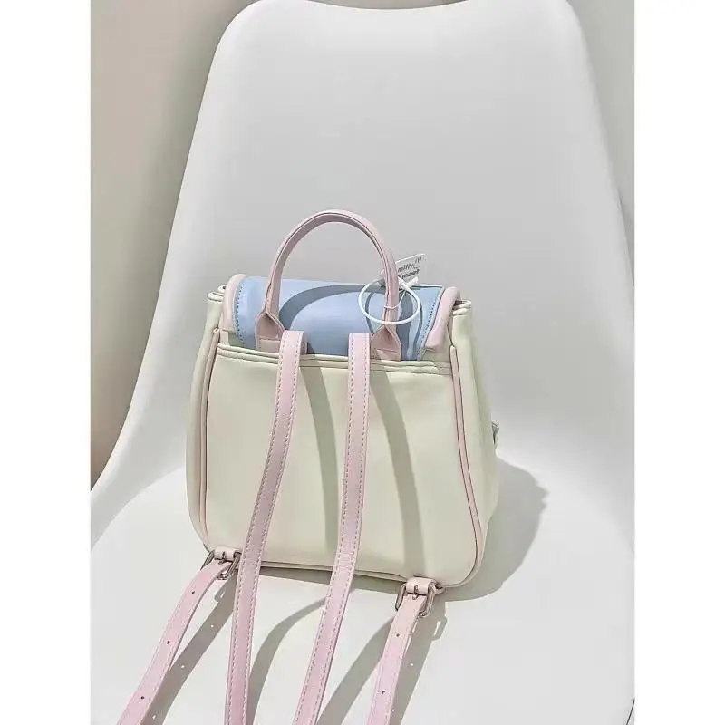 JIAERDI Hot Girls Dopamine Mini Backpack Women Fairycore Aesthetic Transparent Ita Bag Mochila Female Sweet Cute Mini Backpacks