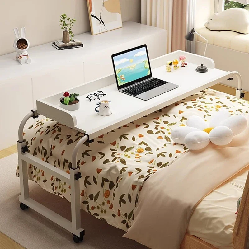 White Computer Table Office Stand Laptop Office Desk Coffee Organizer Bed Table Study Small Escritorios De Oficina Furniture