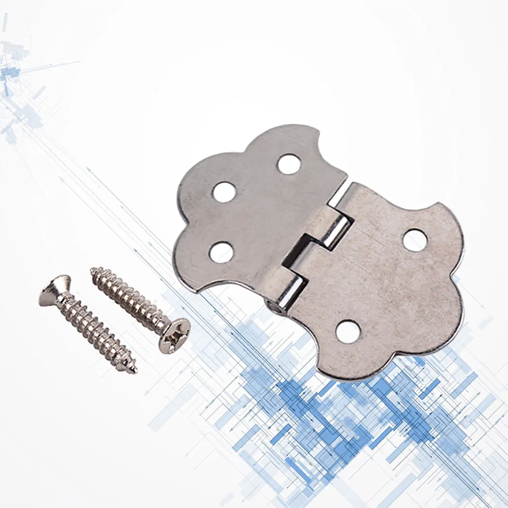 

1 Set Box Guitar 3 String, Metal Guitar Tailpiece, Lightweight, Metal Hinge Tailpiece with Screws for Box Guitar ( Silver )