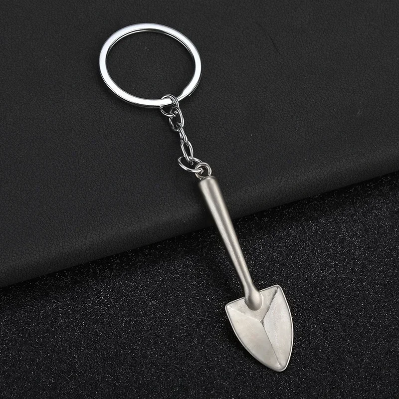 Compact Tool-Inspired Keychain Set: Creative Metal Car Keyrings with Adjustable Wrench Spanner - Mini DIY Gift Collection