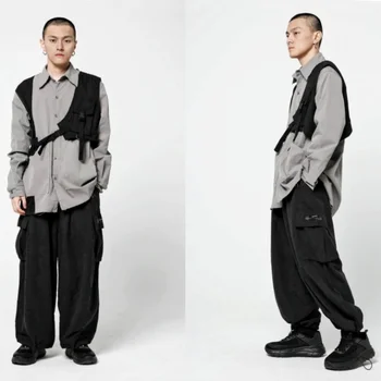 Irregular Cargo Sling Vest 3