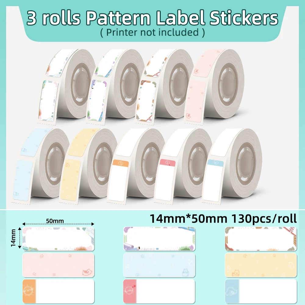 Rolos Phomemo Q30 Q31 Etiqueta Papel Adesivo Impermeável Anti-óleo Resistente à Lágrima Price Tag Scratch-resistant Label Paper 3