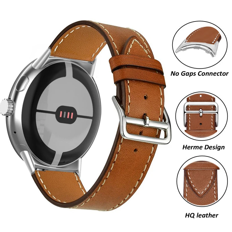 Premium Leather Smartwatch Strap and Bracelet Accessories