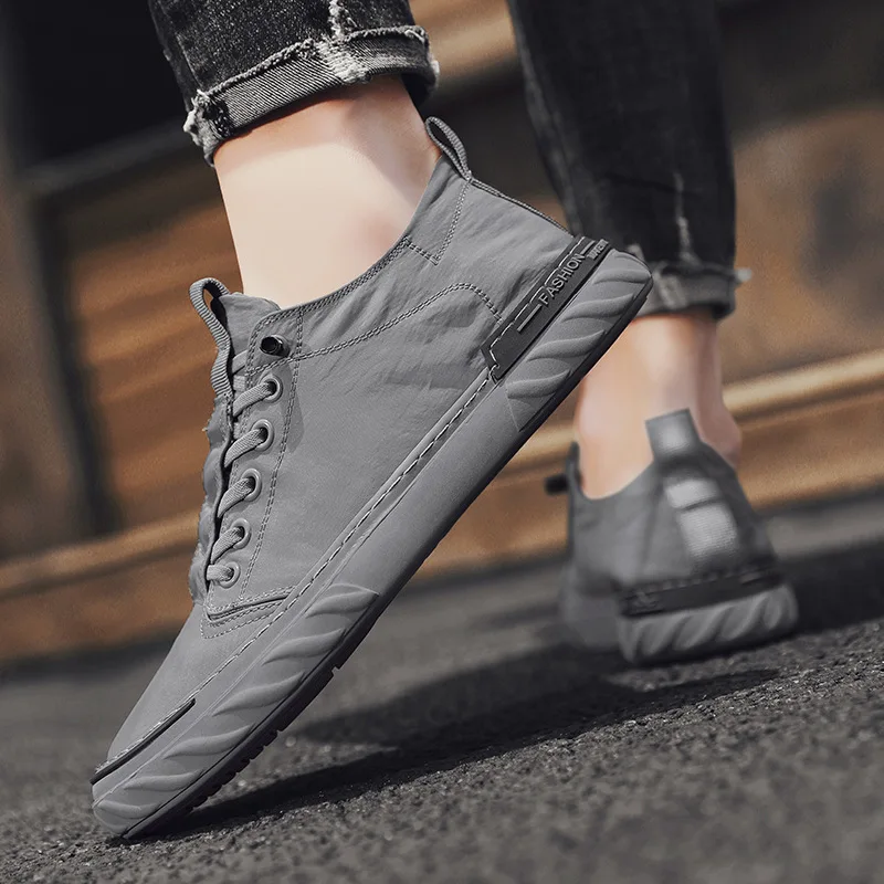 

Ice Silk Cloth Shoes Men's Summer Men's Shoes Breathable Cloth Shoes Men's I Slip-on Casual Canvas Shoes