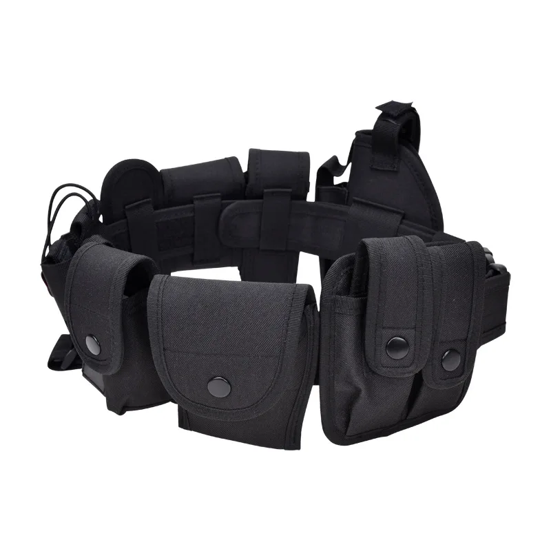 Tactical10in1WaistBeltMultifunctionalSecurityBeltsHuntingDutyUtilityBeltGunHolster