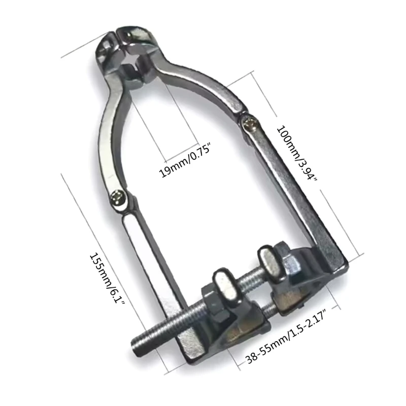 Square Hole Drill Bit Adapter Mortising Attachment for Drill Press Mortise