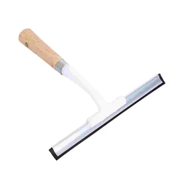 Automotive Glass Cleaner Cleaning Accessory Glass Squeegee Toolheld Window Squeegee Wiper Wood Water Removal Tool 1