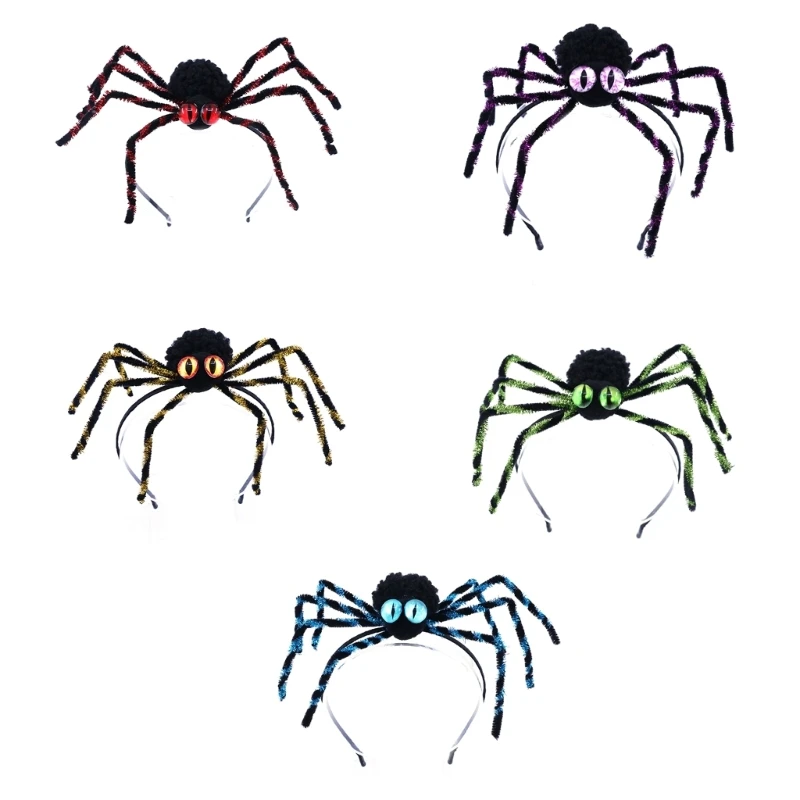 

Милая повязка на голову с изображением паука, аксессуары для косплея, головной убор с аранеидом