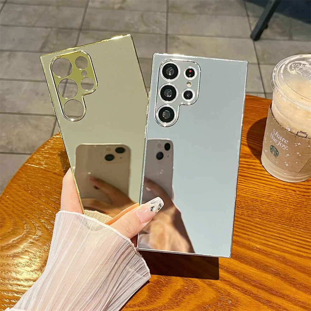 Luxurious Gold Mirror Smartphone Case