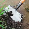 Multi-Use Cleaning Shovel Head Pig Farm Pigeon Chicken Coop Manure Shovel Stainless Steel Weeding Garden Hand Shovel 3