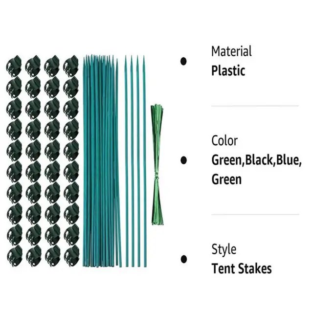 Kreatív Könnyű Vízálló Orchidea Klipüzem Támogatja Az Udvar Kiegészítő Növény Bambuszpálcákat Virágpálcák - Image 4