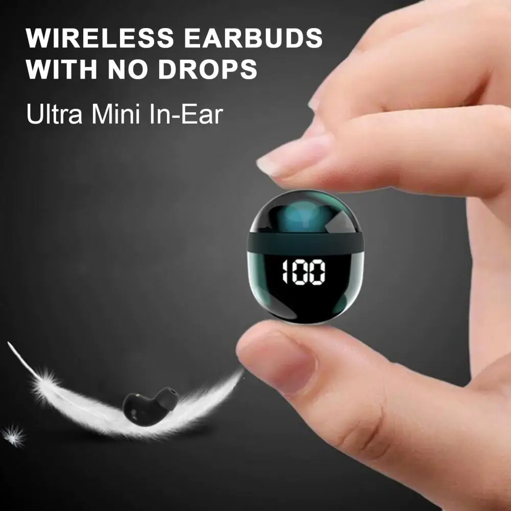 

Sweatproof Earphones Active Noise Cancelling Earphones Immersive Music Experience Mini Noise Cancelling for Sweatproof