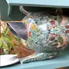 Home Garden Pet Products Green Teapot Bird House and Feeder Courtyard Decoration Bird Supplies Farm Decoration Accessories 3