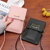 New Women's Crossbody Touch Screen Phone Wallet Retro Buckle Small Wallet 1
