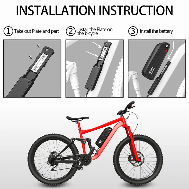 Batteria Bici Elettrica 36V 10AH Hailong - Litio, Per Motori 250W-750W, Con Caricabatterie - Foto 6