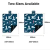 New Outdoor Picnic Mat Thickened Waterproof Machine Washable Picnic Blanket Moisture-proof Pad Beach Blanket Camping Floor Mat 6