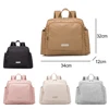 Soboba 2023 New Diaper Bags for Mother Waterproof Large Capacity Solid Polyester Diaper Backpacks Travel Bag for Newborn Baby 2