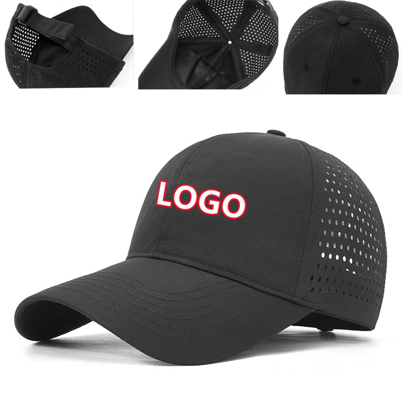 

New Desigh Custom Baseball Cap Men's Big Cornice Snapback Hats Women's Summer Mesh Breathable Sun Hat Sport Trucker Casquette