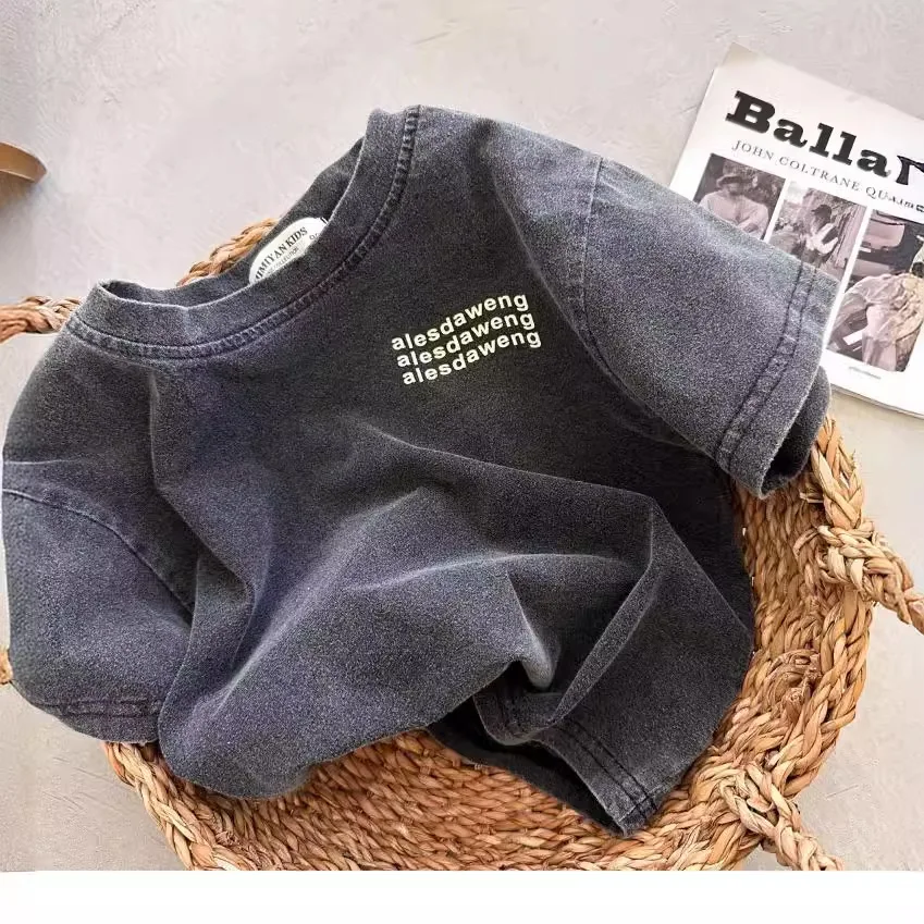 T-shirt New Summer Children Clothing Handsome Boys Cotton Short