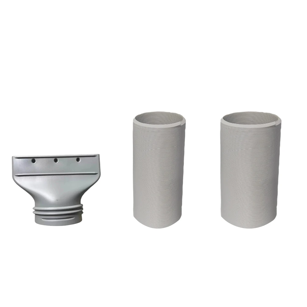 Universal Flat Air Conditioning Exhaust Hose Connector for Efficient Ventilation Systems