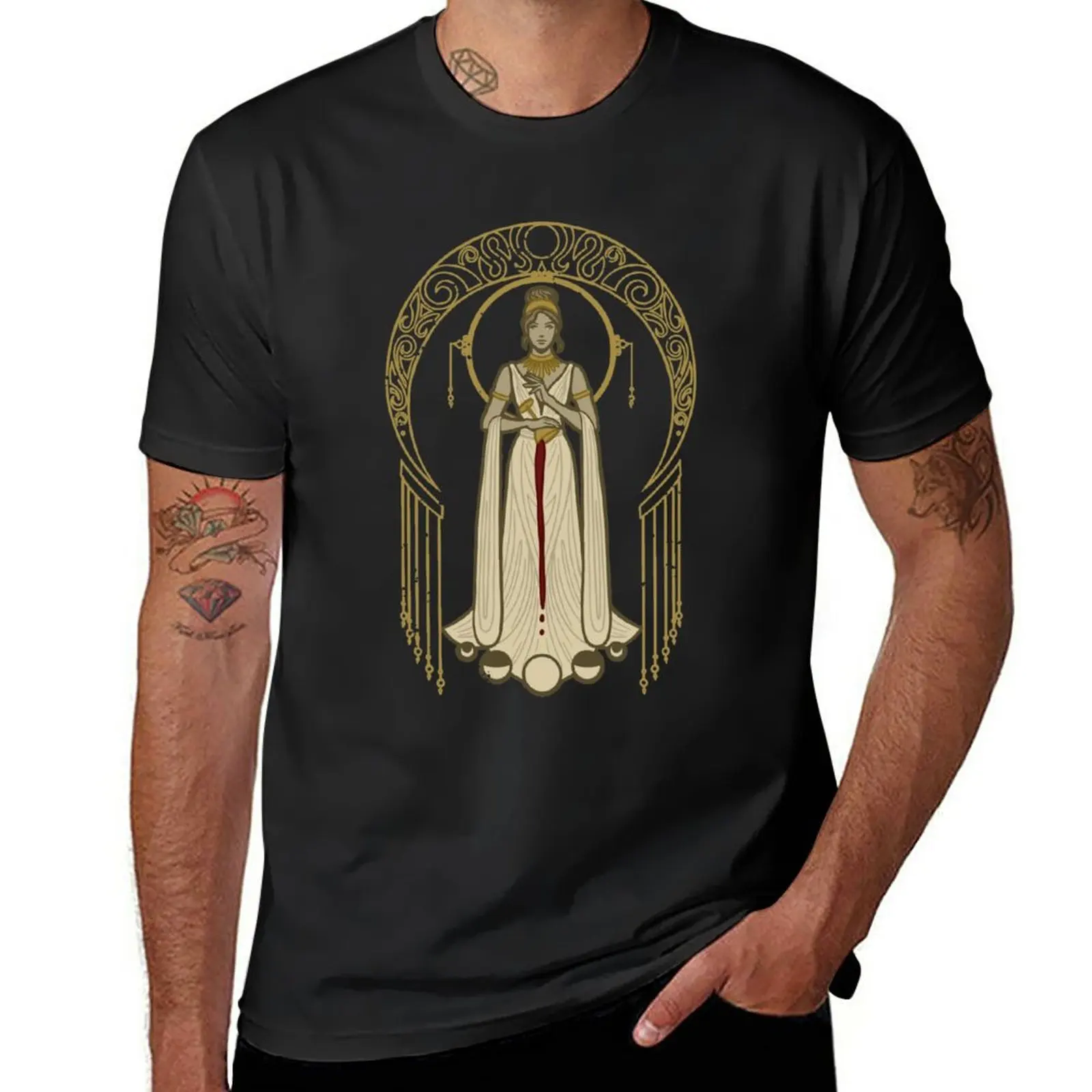 

New Selene Pouring the Moon T-Shirt plus size tops T-shirt short mens t shirts