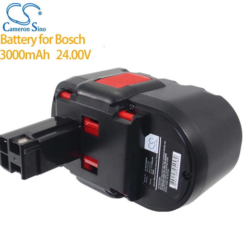 24 Volts 3000mAh Replacement for Bosch Battery 11524, 12524, 13624-2G,  1660K-24, 3452, 52324B Saw Tools 