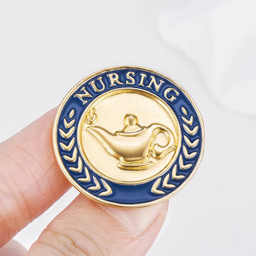 Nursing Enamel Brooch Personalized Badge Lapel Jacket Tie Accessories Jewelry Pin Souvenir Gift