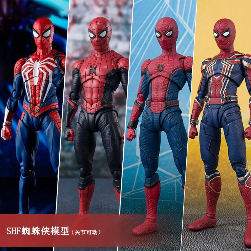 

Figuarts Marvel’s Spider Man PS4 Game Version Peter Parker Marvel Legend Action Figure Model Toys Collection Gift Birthday Gift