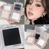 Matte White Face Highlighter Palette Pearly Jade Smokey Eyeshadow Palette Multifunctional Brighten Face Eye Makeup Cosmetics 6