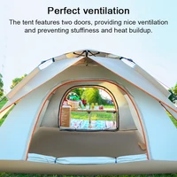 Portable Outdoor Self-driving Tent Automatic Quick-opening Tent Rainproof for Travel Camping Fishing Hiking Sunshine Shelter 3