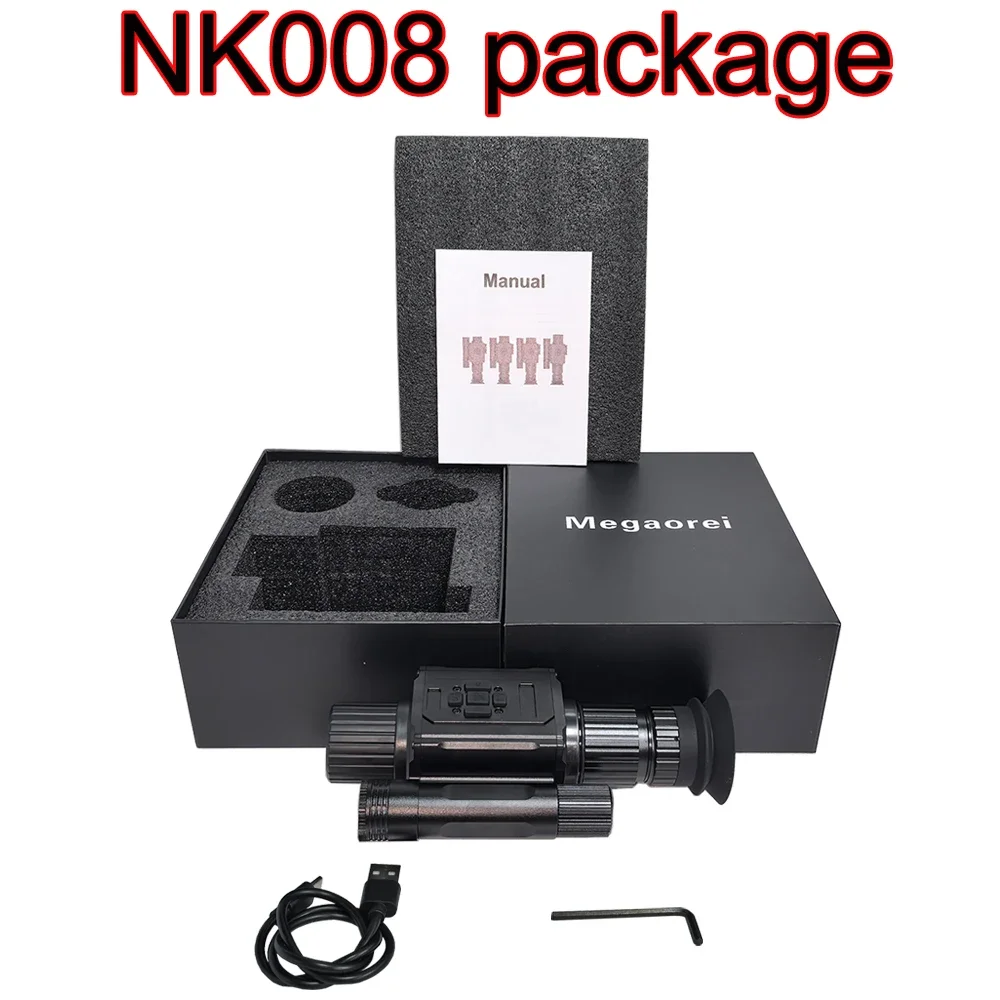 NK008 Digital Night Vision Scope, Hunting Infrared Riflescope Monocular 5X Zoom