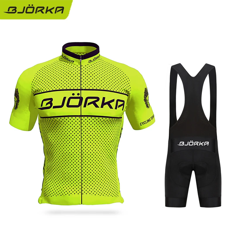

2024 BJORKA Cycling Jersey Set Summer Bicycle Clothing Bike Uniform New Cycling Clothes MTB Riding Culotte Maillot Ropa Ciclismo
