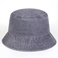 Unisex Solid Color Personality Bucket Hats Fishermen Caps Outdoor Casual Cap Sunscreen Hat - Image 4
