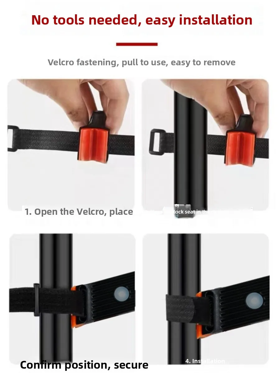 Road Mountain Bicycle Night Riding Rear Tail Night Light Warning Strobe Flaing Rear Light Water Drop Str Rear Tail Light