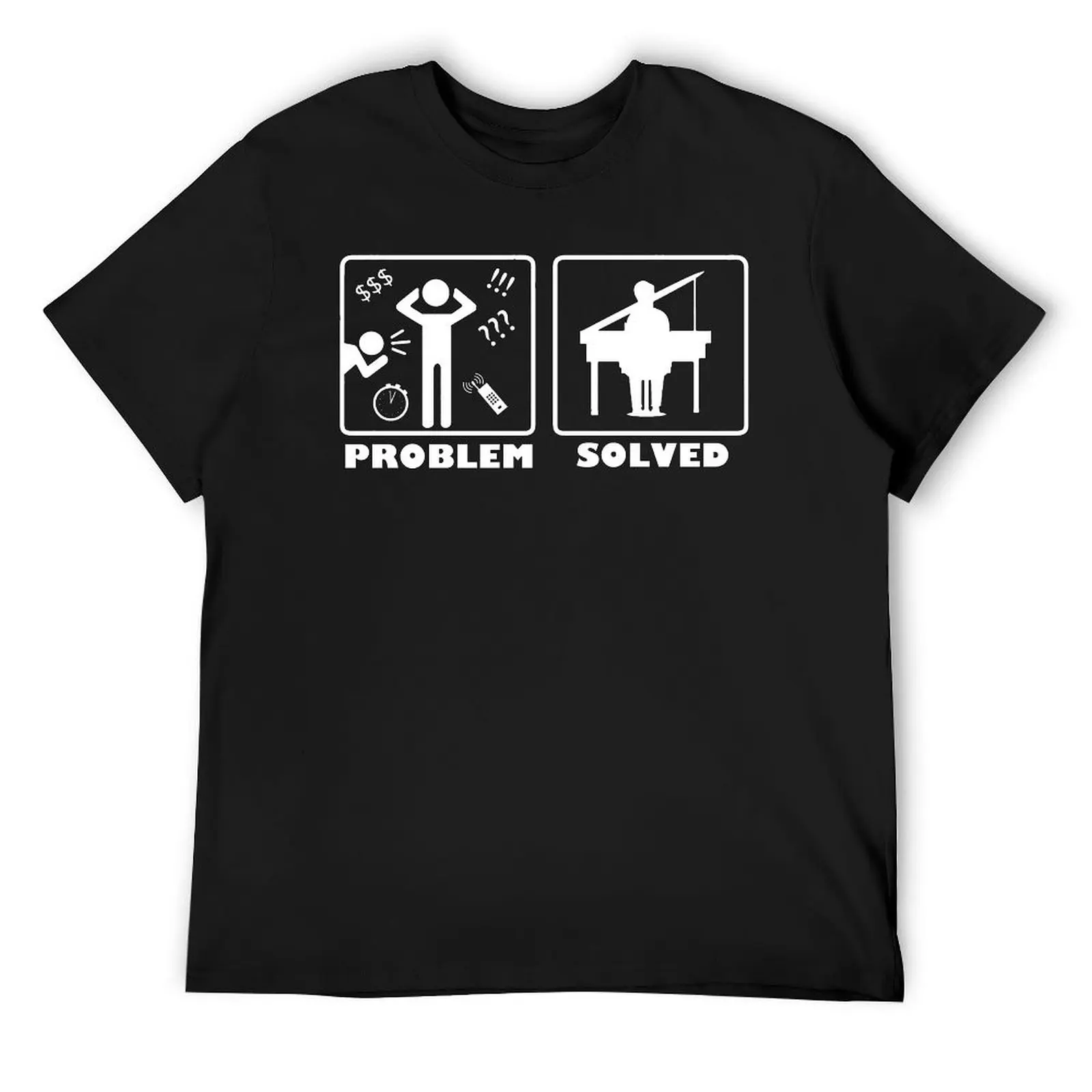 Piano Essential B Top Tee Graphic T-Shirt Fresh Move Funny Sarcastic Fitness Eur Size