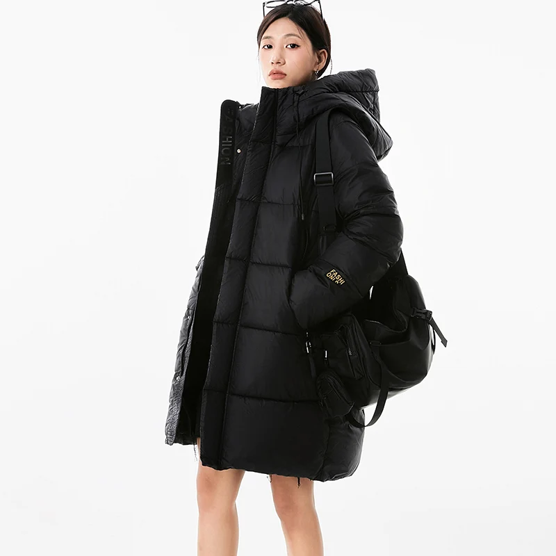 

Women's 2023 Winter Parka thick warterproof parkas mujer Warm Hooded Pattern Coat Female Winter Jacket