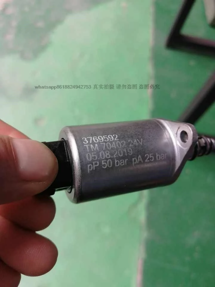 For Cat Excavator Electric Parts 3771417 3766104 3768317 Solenoid 