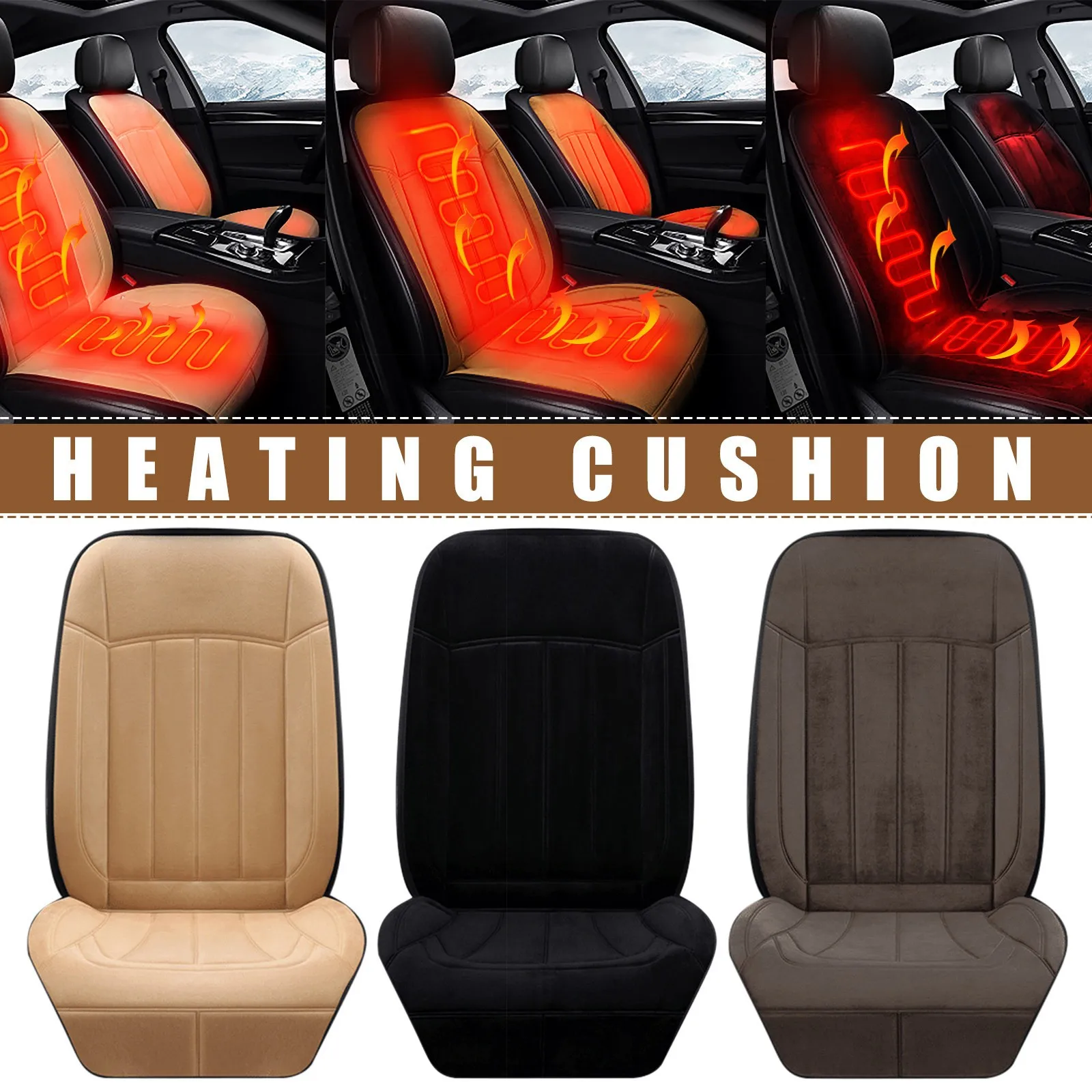 Auto Car Interior Atmosphere Wire Strip Light Led Decor Heating Imitation Study Universal Cushion Cushion Car Interior Restorer