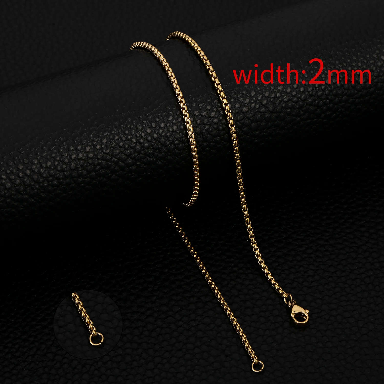 Elegant Stainless Steel Rope Chain Necklace - Versatile Jewelry