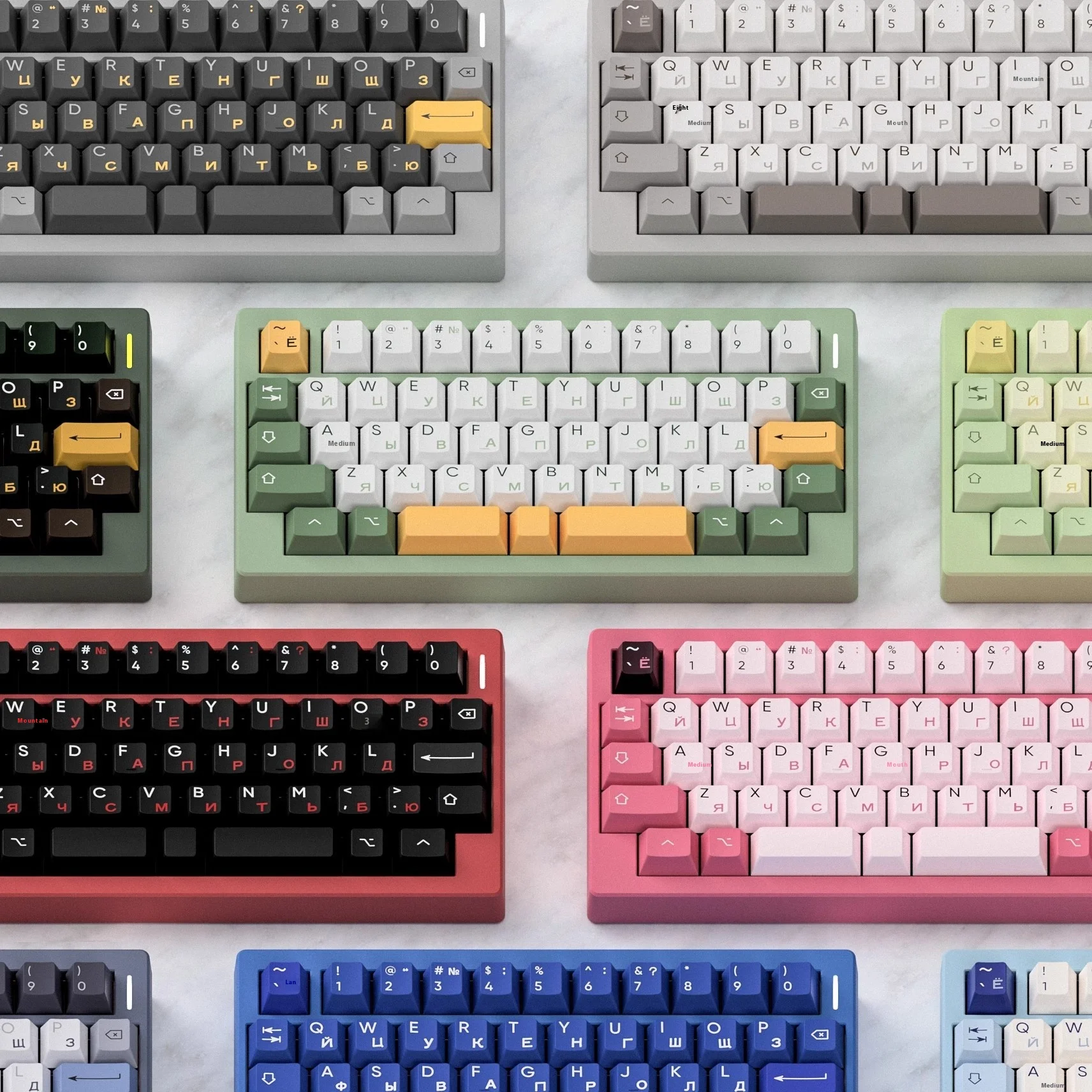 Raven50 Wireless Mechanical Keyboard Kit 3Mode Bluetooth Keyboard