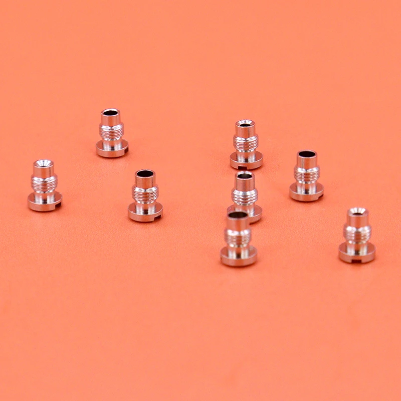 

8pcs Replacement Airflow Inserts Intake ScrewS Wicks For YFTK Flash E Vapor V4.5S+ Fev RTA MTL Atomizer 316 Stainless Steel