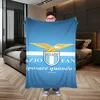 Lazio Logo Blanket Oversized Winter Bed Blankets Offers Plaid Cute Throw Blanket Fluffy Interior for Home Microfiber Bedding 1