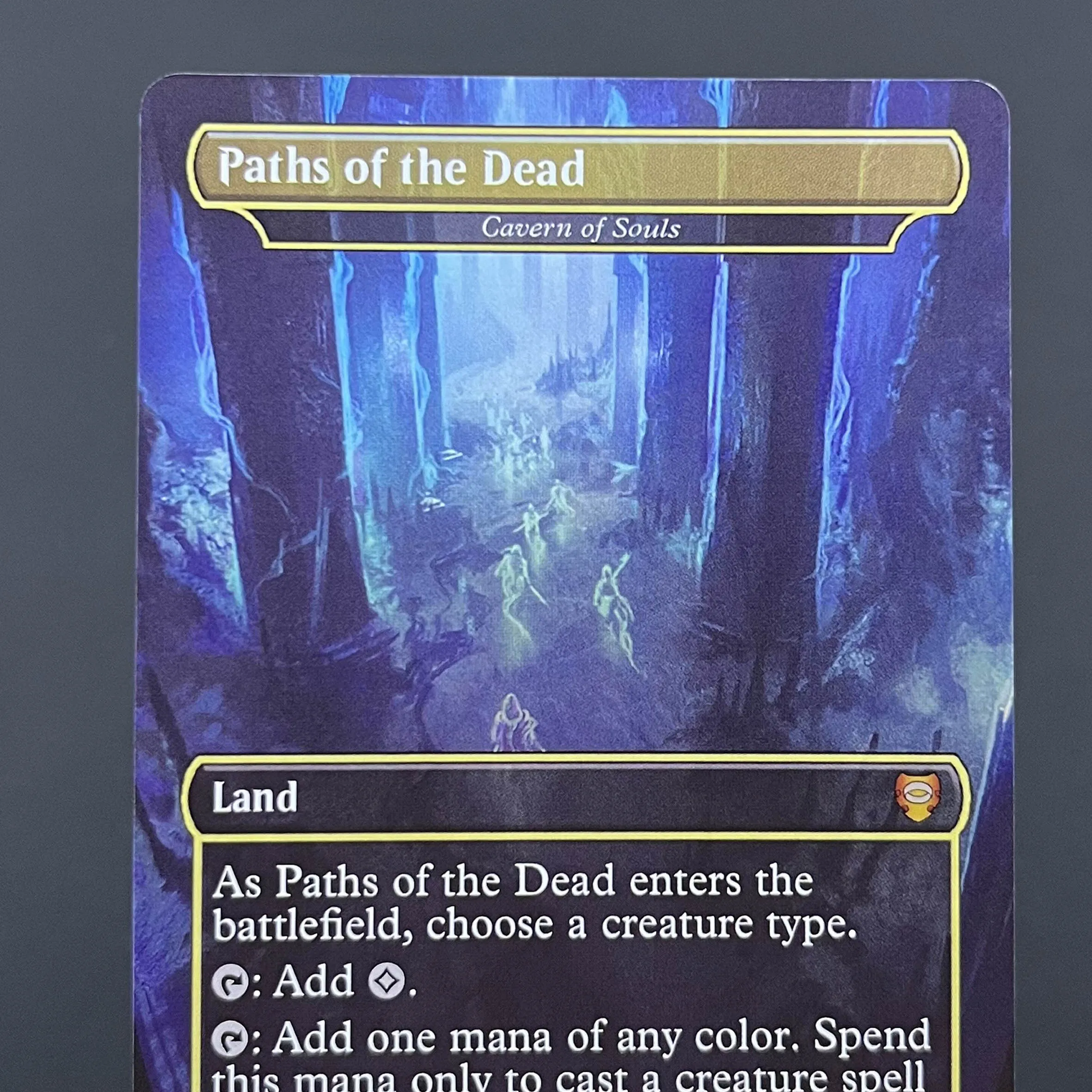 thumbnail image 1 of LTR LTC TCG FOIL1 Proxy Cards Deck magical Single Hologram Proxies The One Ring ancient tomb Urborg, Tomb of Yawgmoth gathering, 1 of 5