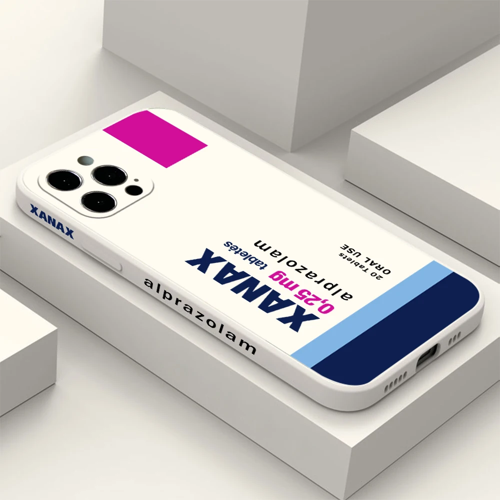 XANAX Box Soft TPU Phone Case Cover