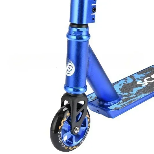 Pro Scooter for Kids Adults Aluminum Alloy Body PU Wheel Stunt Skateboard Kick Freestyle Scooter
