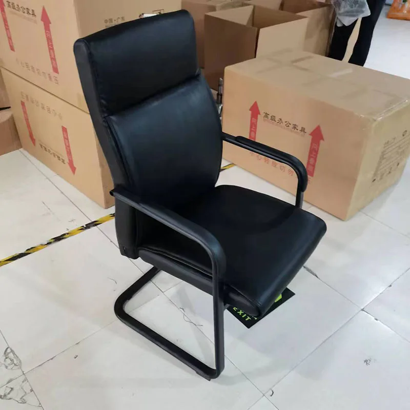 

Antisweat Back Cushion Office Chair Leather Lounge Stretch Chair Black Mobile Lazyboy Sillon Reclinables Theater Furniture